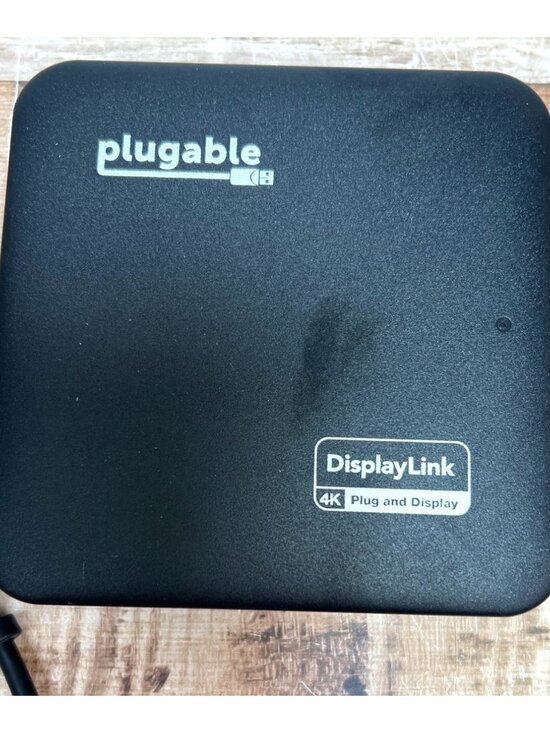 Plugable 4K USB-C DisplayLink Docking Station With HDMI Ports USB 10Gbps SD Card - Picture 1 of 3